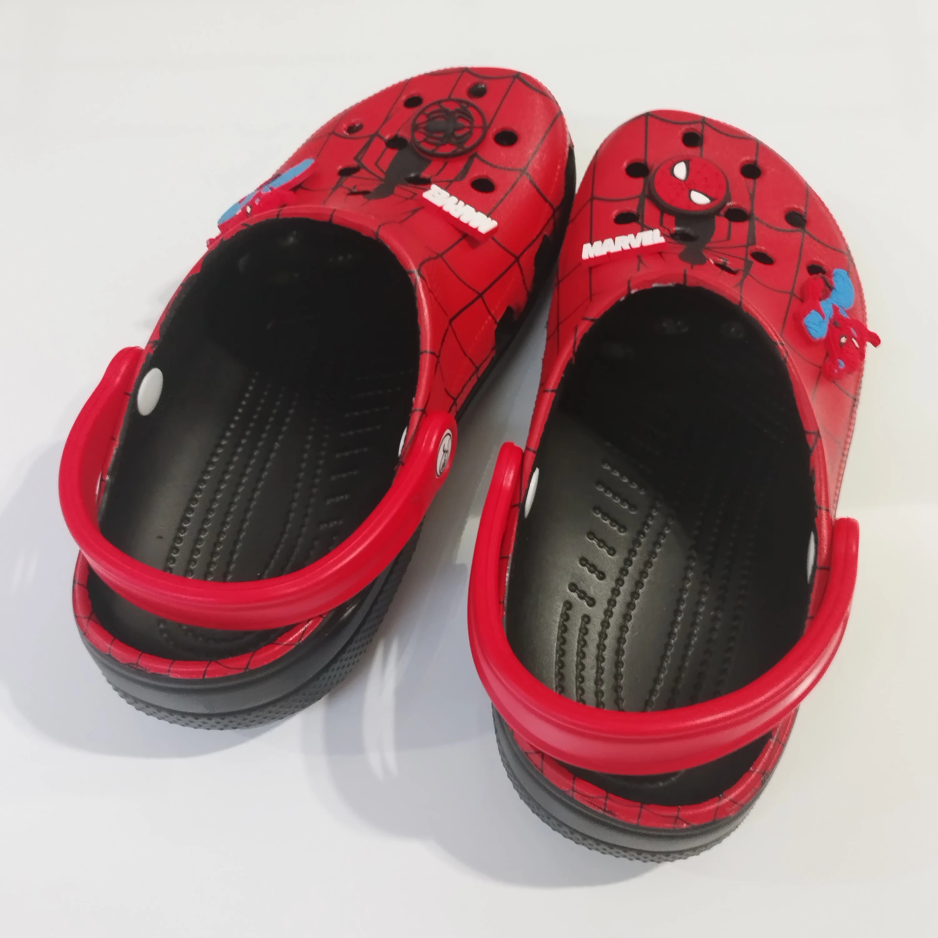 New  Sandals Hole Shoes Spider Comics Cartoon