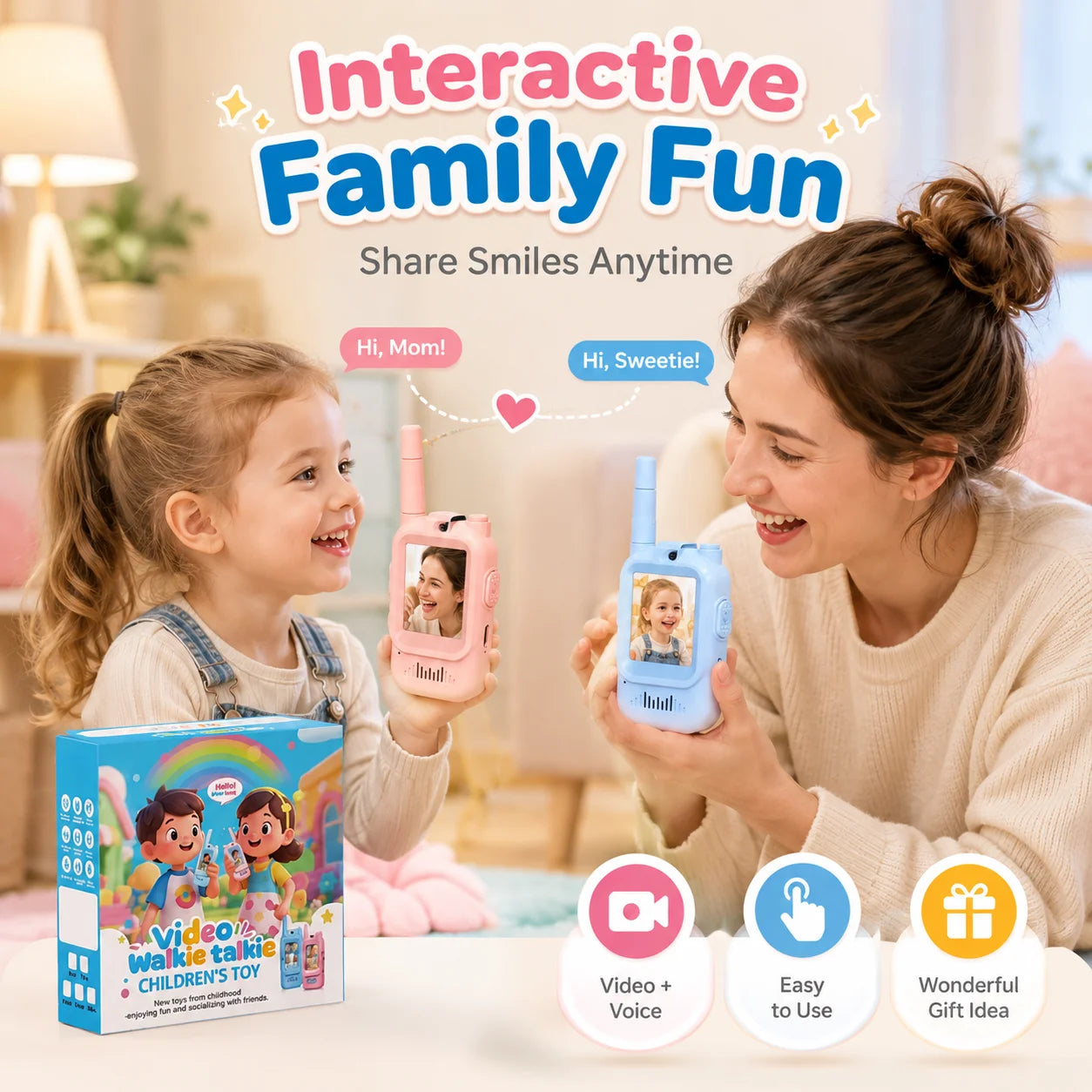 Children's Video Walkie-Talkie Toy