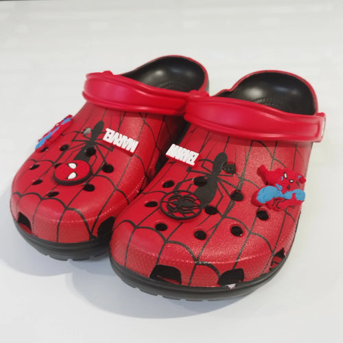 New  Sandals Hole Shoes Spider Comics Cartoon
